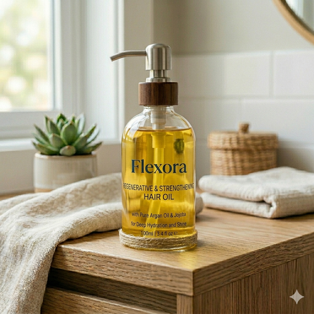 Flexora Regenerative & Strengthening Hair Oil
